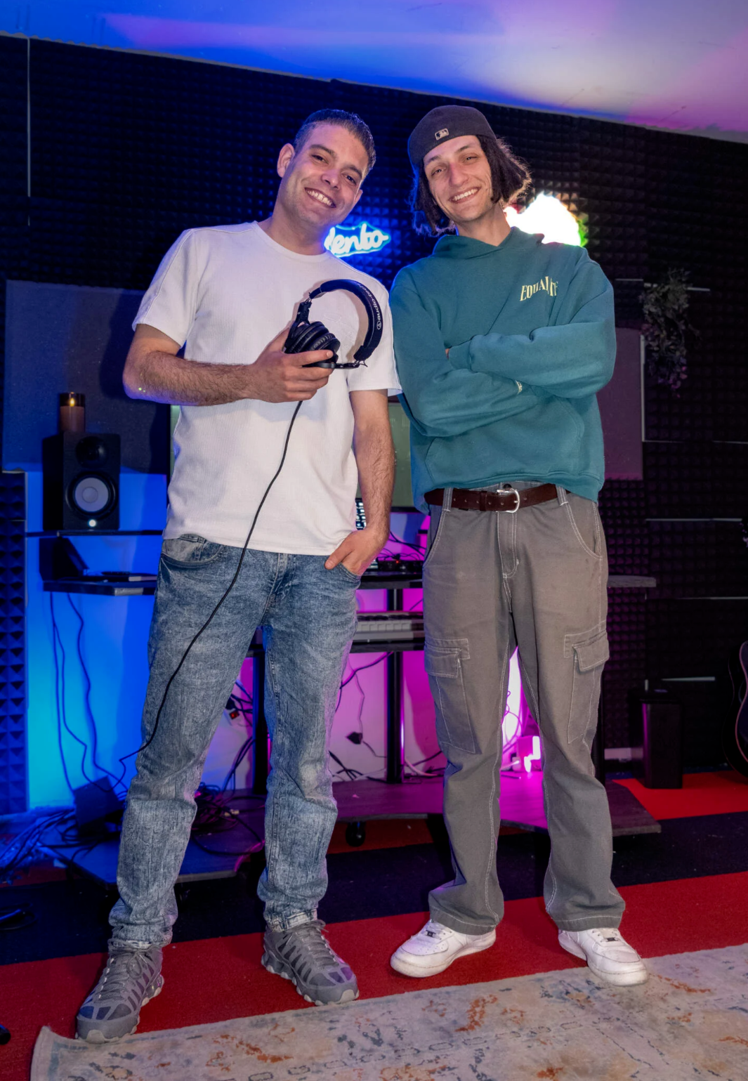 Talento Haarlem samen in de studio